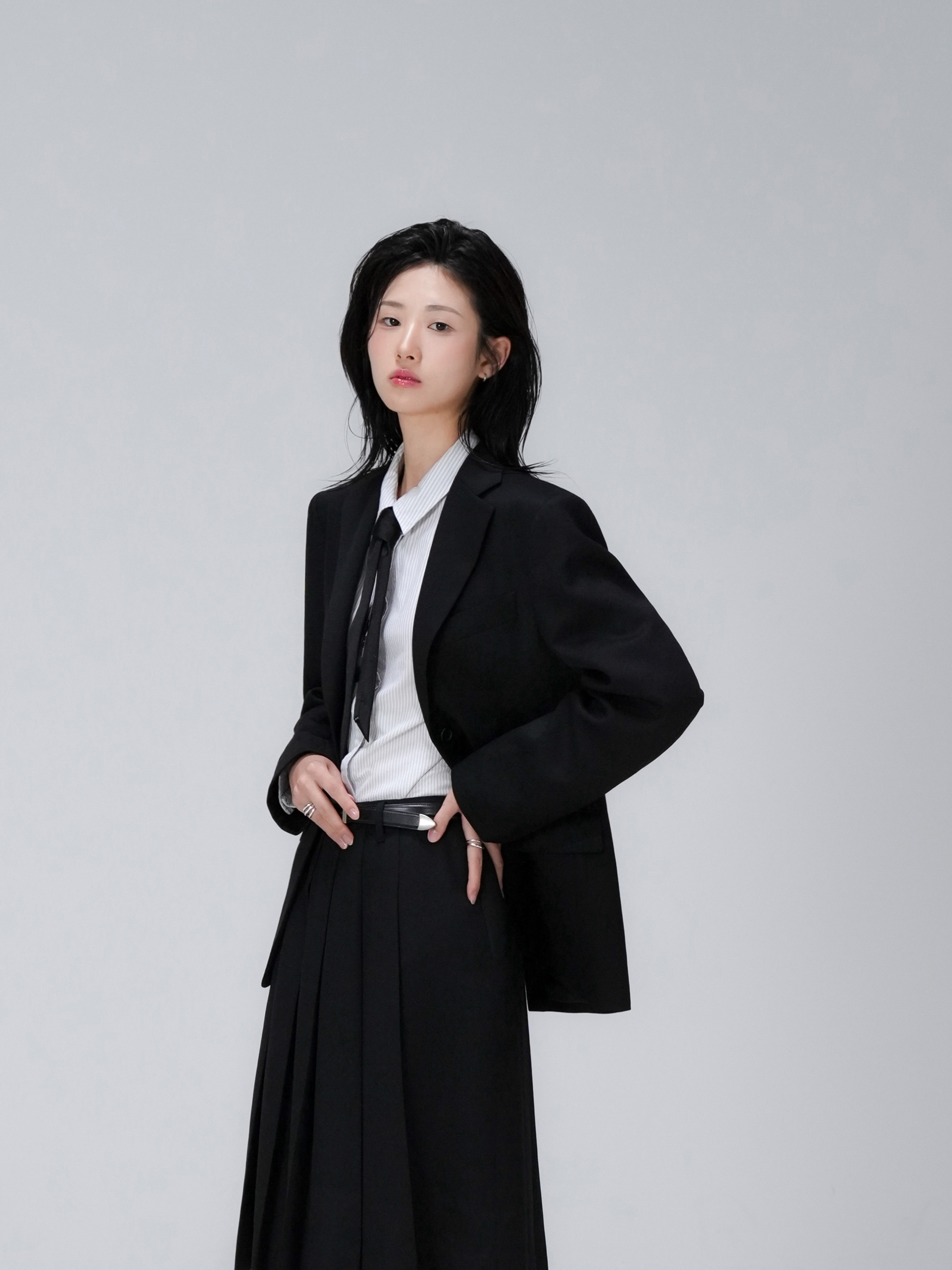 여성 수트 룩북 12